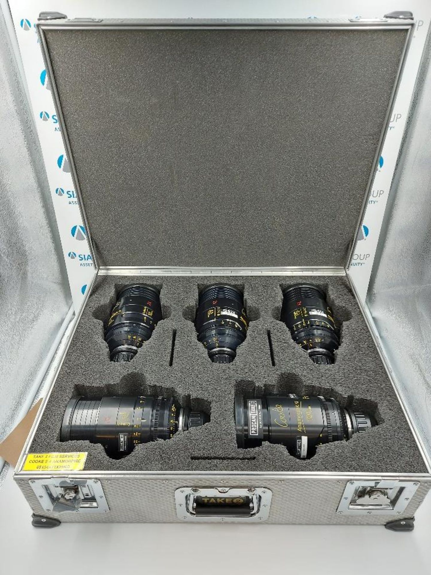 (5) Cooke Anamorphic/I S35 Lenses