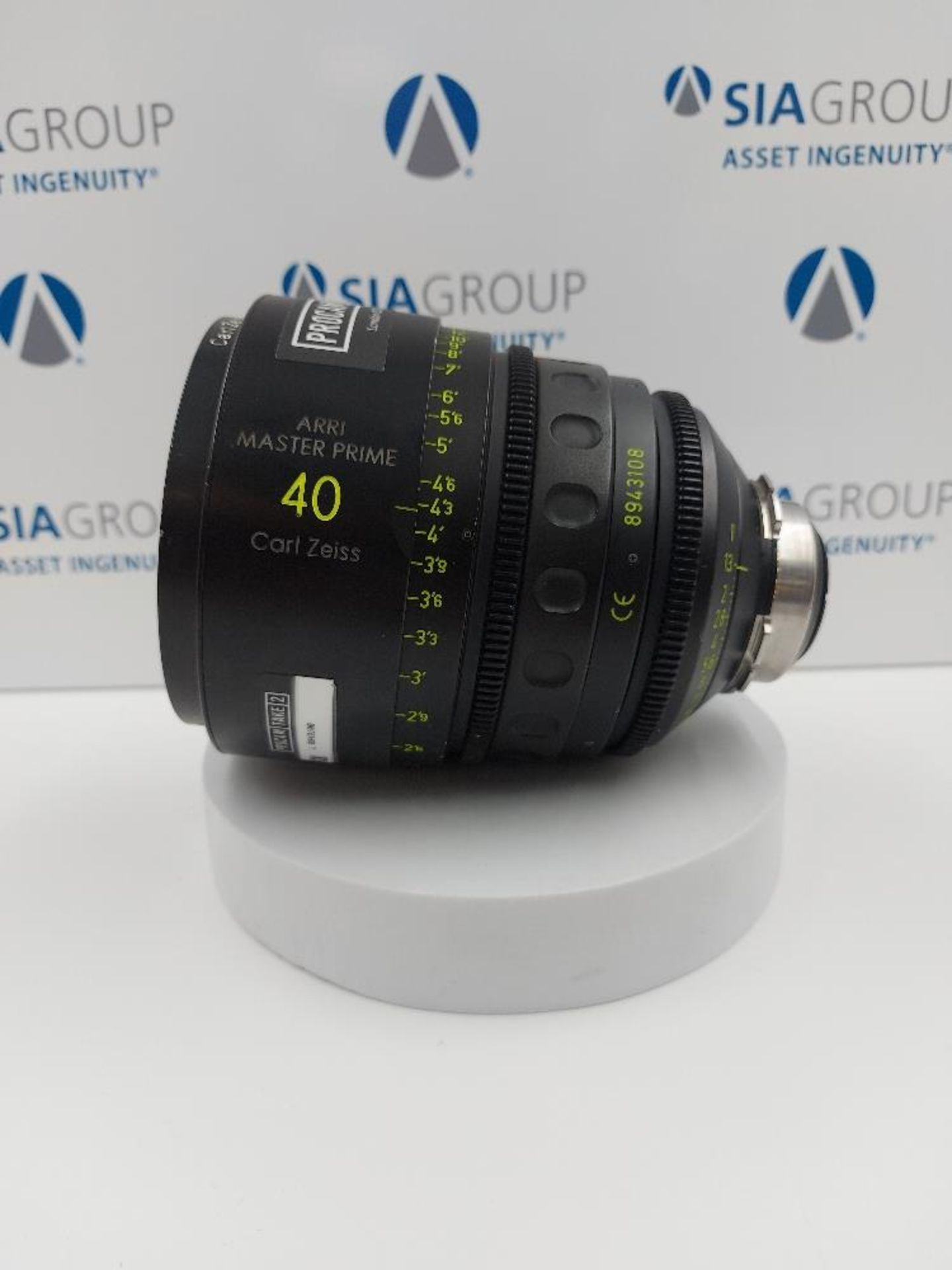 Zeiss ARRI Master Prime 40mm T1.3 Lens with PL Mount - Image 4 of 6