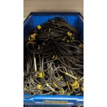 Large quantity of 3-pin XLR cables