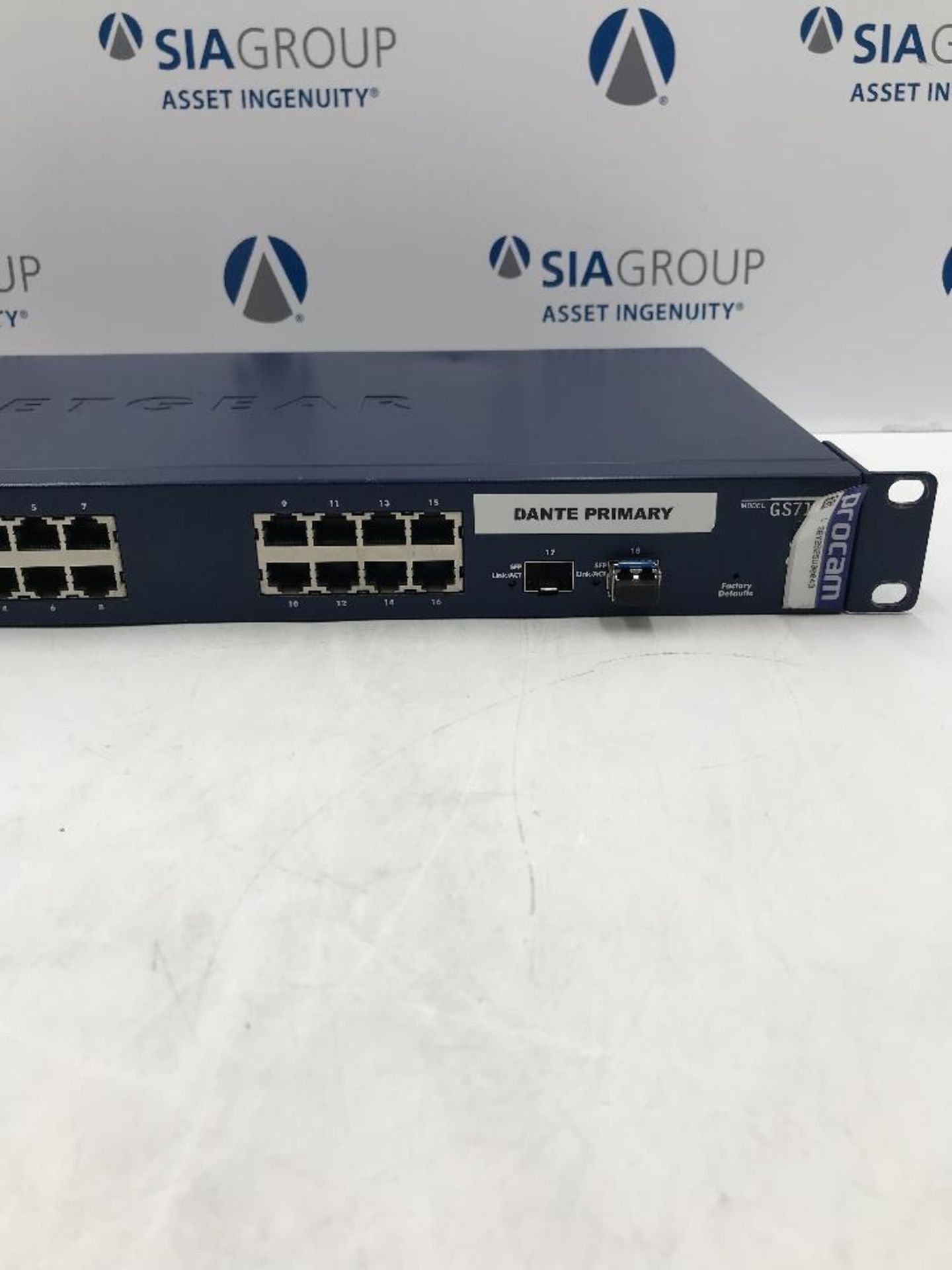 Netgear GS716T ProSafe 16-Port Gigabit Ethernet Smart Switch - Image 2 of 3