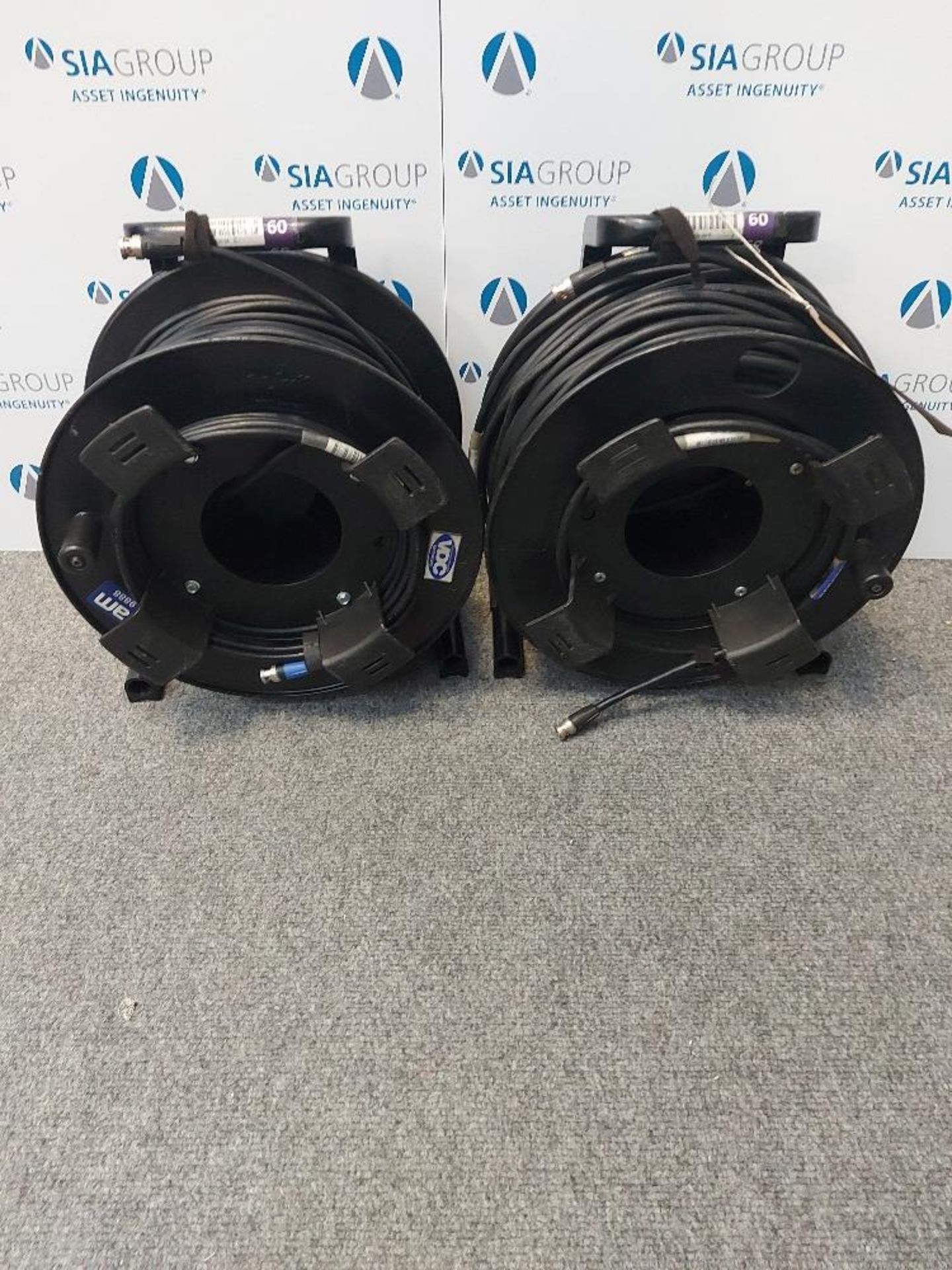 (2) 60mtr HD - SDI BNC Cable Drum