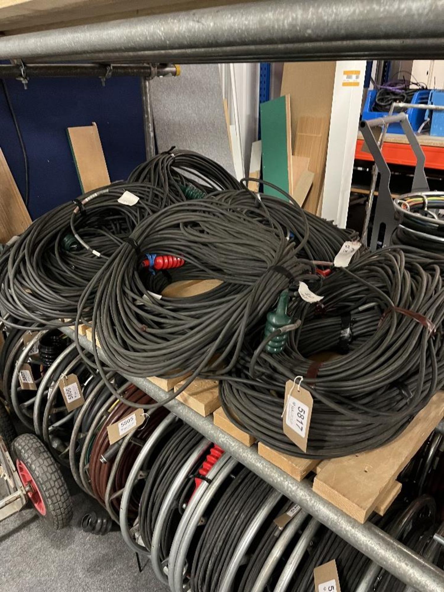 (9) 100m SMPTE Fibre Cable
