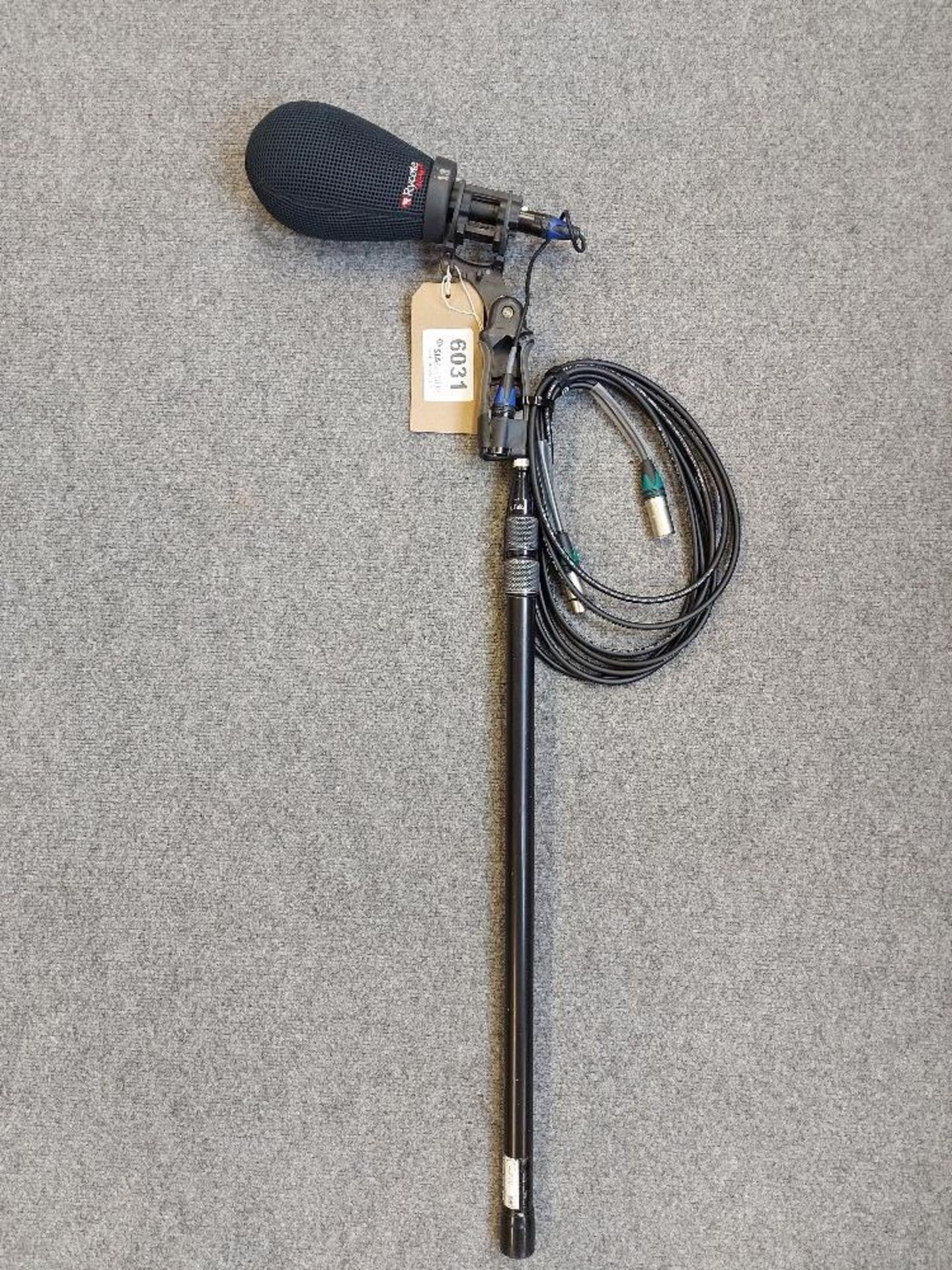 Sanken CS-1E Microphone With K-Tek Boom Pole, Rycote Softie Windshield And Neutrik Cable