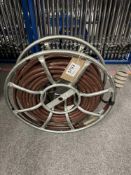 Multicore 60m Cable on Metal Skeleton Fibre Reel