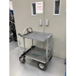 Magliner 24" Two-Tier Convertible Mobile Equipment Trolley