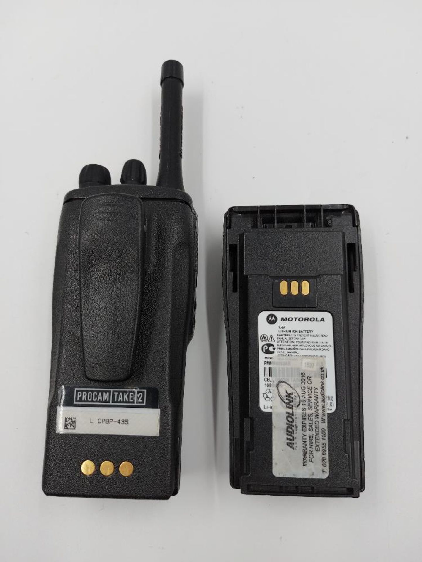 Motorola Walkie Talkie CP040 Kit - Image 3 of 7