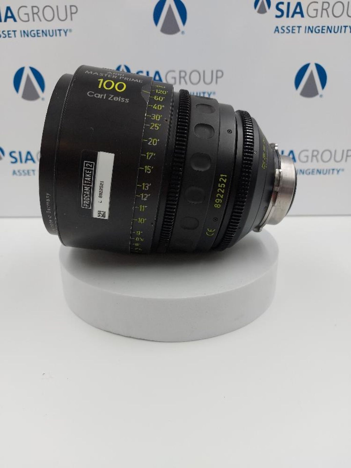 Zeiss ARRI Master Prime 100mm T1.3 Lens with PL Mount - Image 4 of 6