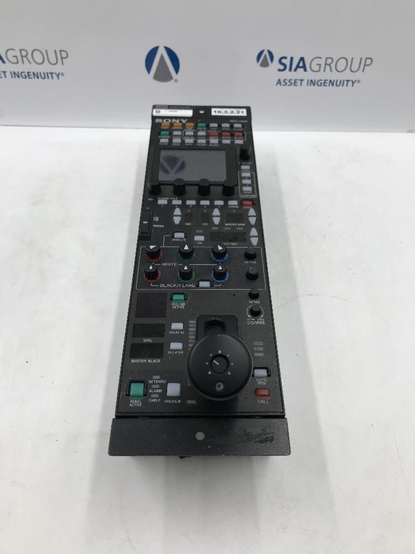 Sony RCP-1500 Remote Control Panel (Joystick Type) for use with HDC & XDCAM System Cameras