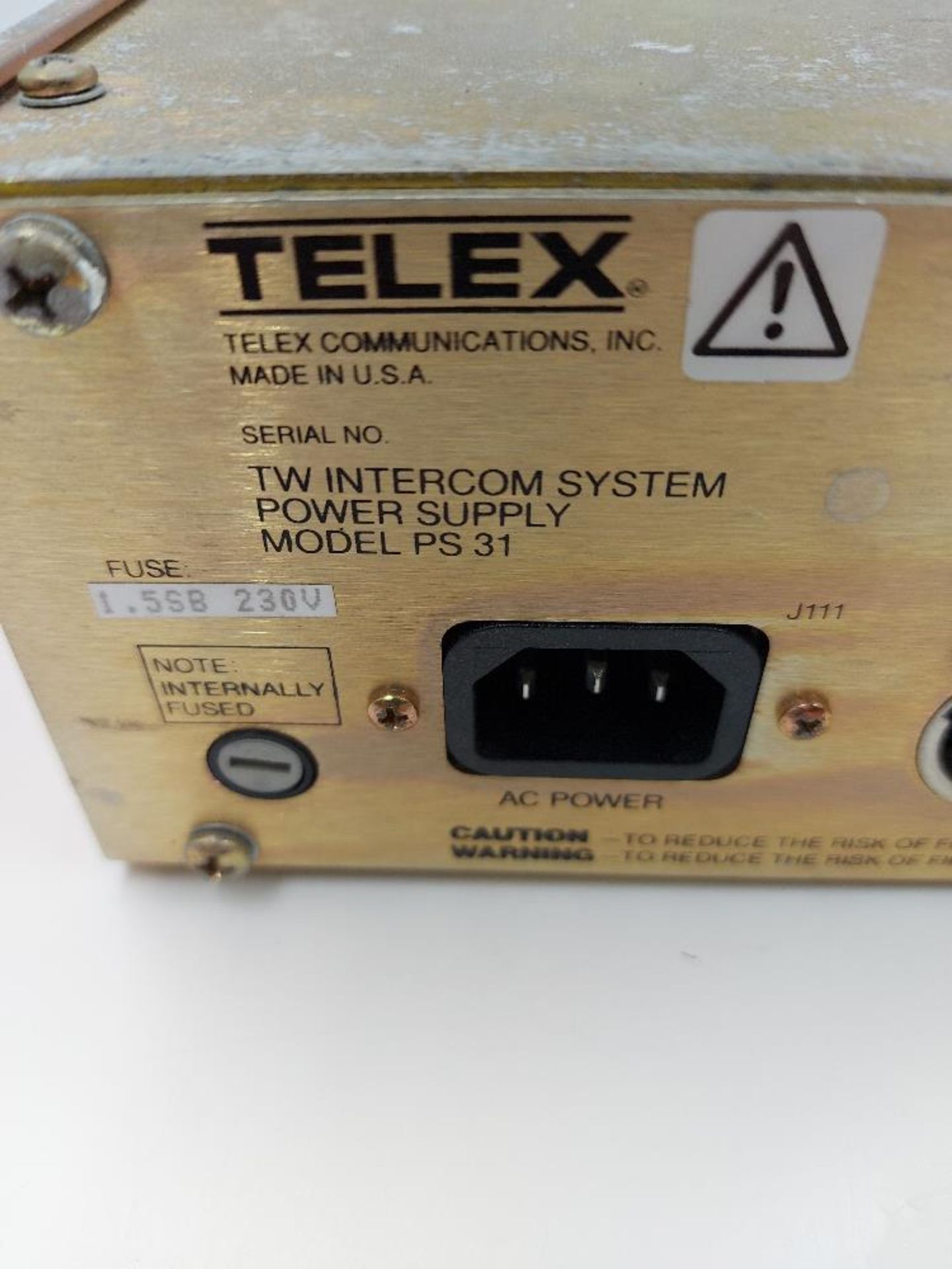 RTS Systems TW Intercom System - Image 4 of 4