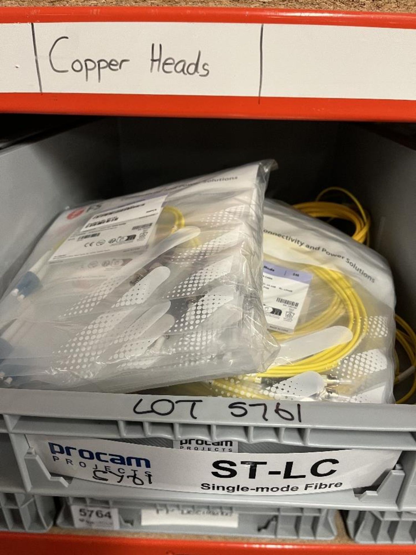Quantity of ST-LC, LC-LC, LT-LT Single Mode Fibre Cables & Fibre Couplers - Image 2 of 6