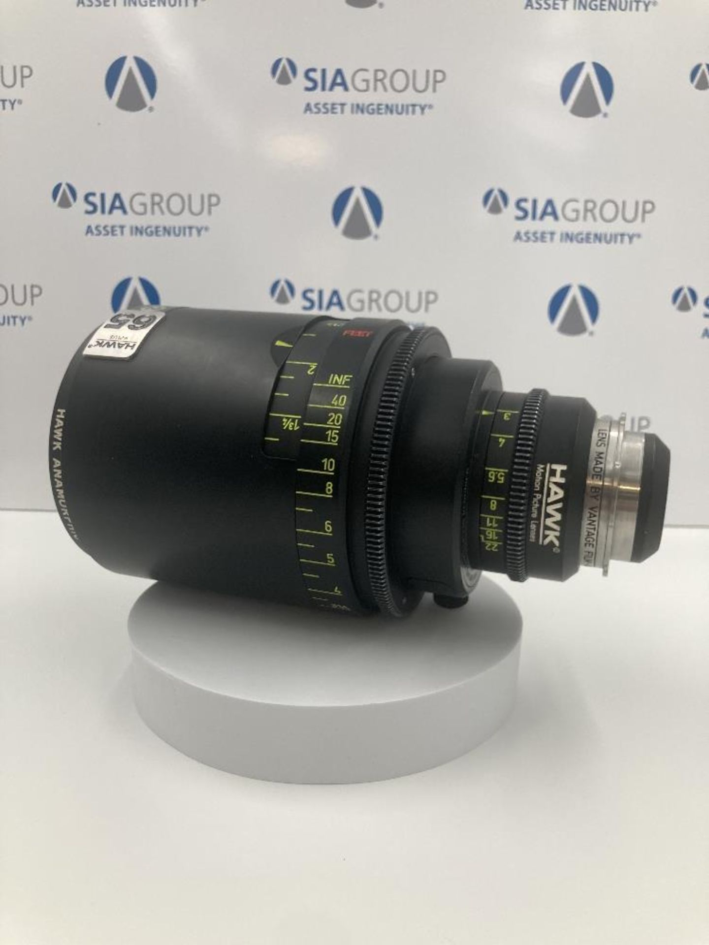 (7) Hawk Anamorphic V-Plus S35 Lenses - Image 21 of 63