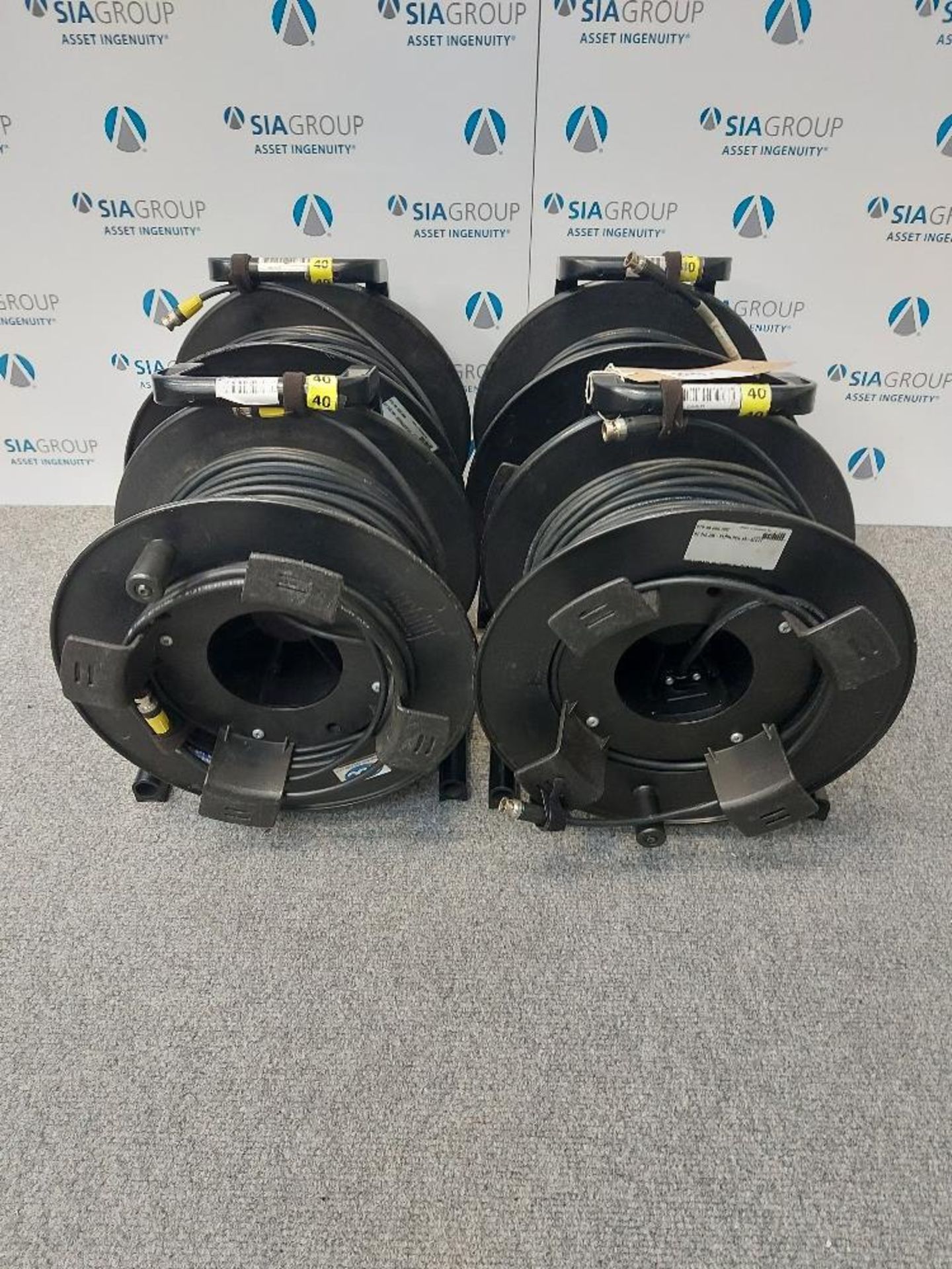 (4) 40mtr HD - SDI BNC Cable Drum