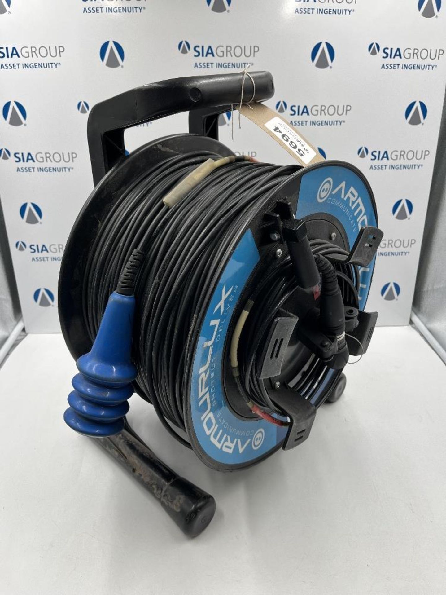 250m Fibre Cable on Armourlux 500 Drum - Image 2 of 4