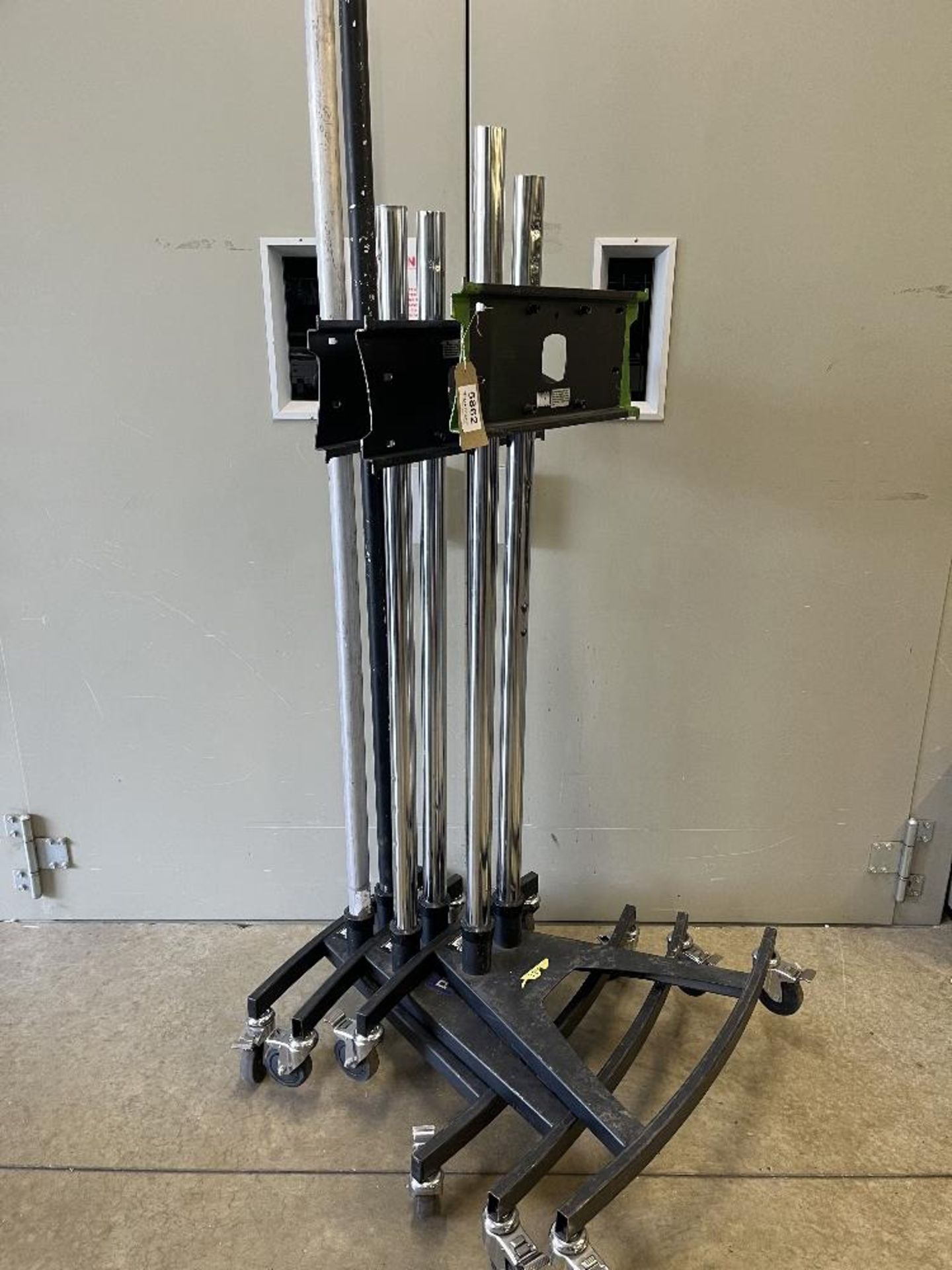 (3) Unicol Mobile Monitor Stands, 42 - 72'' - Image 3 of 3
