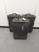 (3) Peli 1650 Waterproof Cases