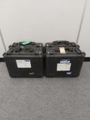 (4) Peli 1550 Waterproof Cases