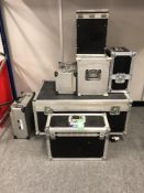 (7) Flight cases and Carrycases of Various Sizes