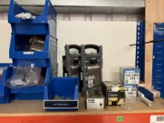 Workbench, Trolley and Cage and Contents