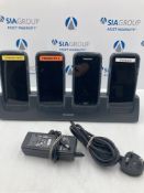 Honeywell CT50-CB 4-Station Scanner Charging Station With (4) Barcode Scanners