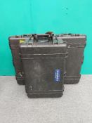 (3) Peli 1650 Waterproof Cases