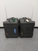 (4) Peli 1620 Waterproof Cases