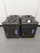 (4) Peli 1620 Waterproof Cases