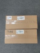 (2) Peli 1450 Waterproof Cases (Orange) - New In Box