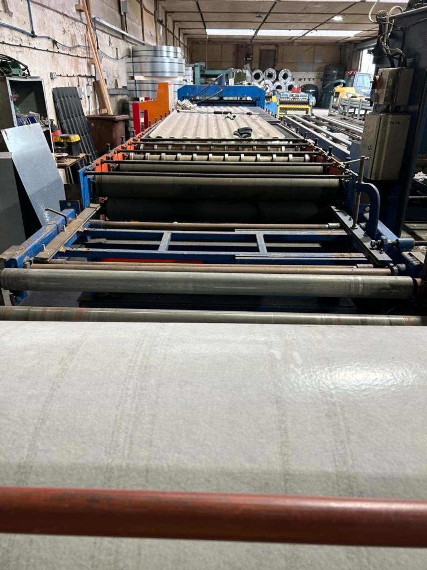 Rollforming Line with Tile Effect Profile the line consists of: - Image 3 of 8