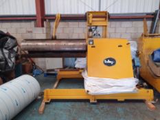 Atkin BHP Decoiler/Recoiler Capacity 5 ton x 1600 wide with Back Tension Rolls