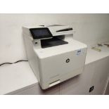HP Color Laser Jet Pro M477fdw photocopier