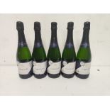 (5) Bottles of Hidden Spring Classic Cuvee English Sparkling Wine