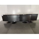 (4) Fujitsu L20T-2 20" PC monitors