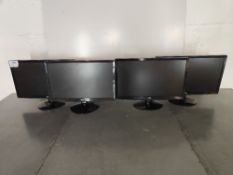 (4) Fujitsu L20T-2 20" PC monitors