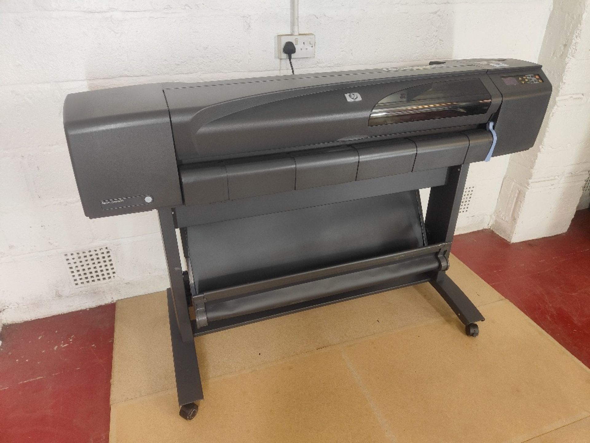 HP designjet 800 large format colour plotter - Image 3 of 8