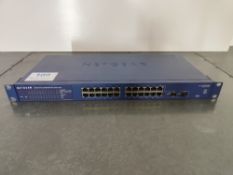 Netgear GS724T 24 port network switch