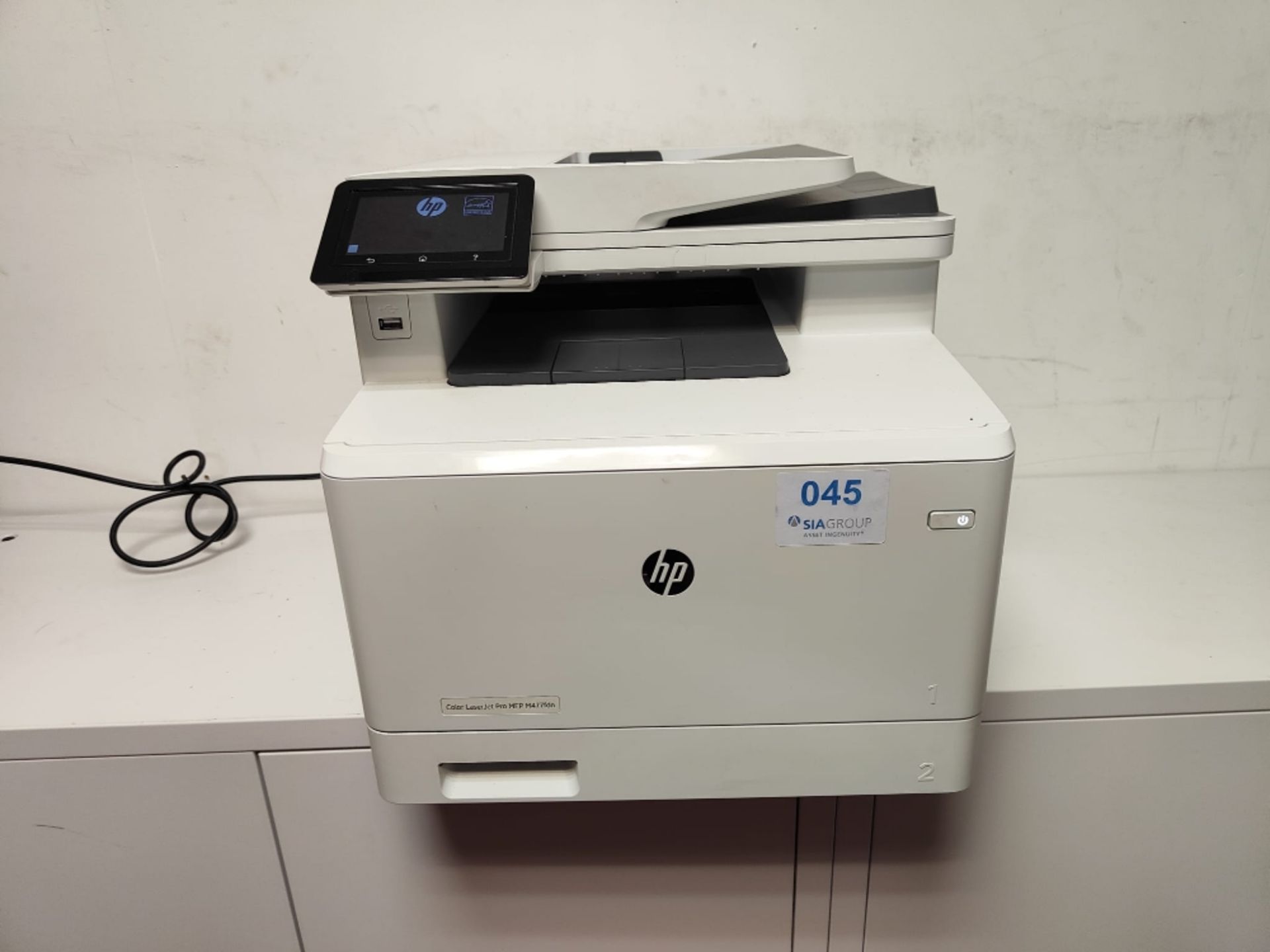 HP Color Laser Jet Pro M477fdn photocopier - Image 2 of 3