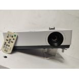 Sony VPL-EX435 projector with remote control