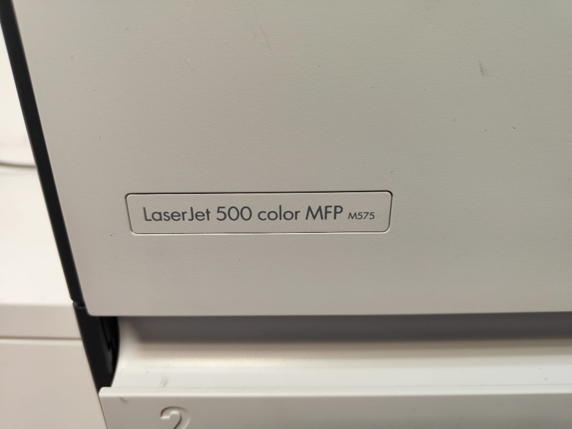 HP LaserJet 500 Color MFP M575 photocopier for spares and repairs - Bild 3 aus 4
