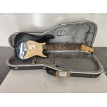 Fender Squier Bullet Strat guitar in carry case