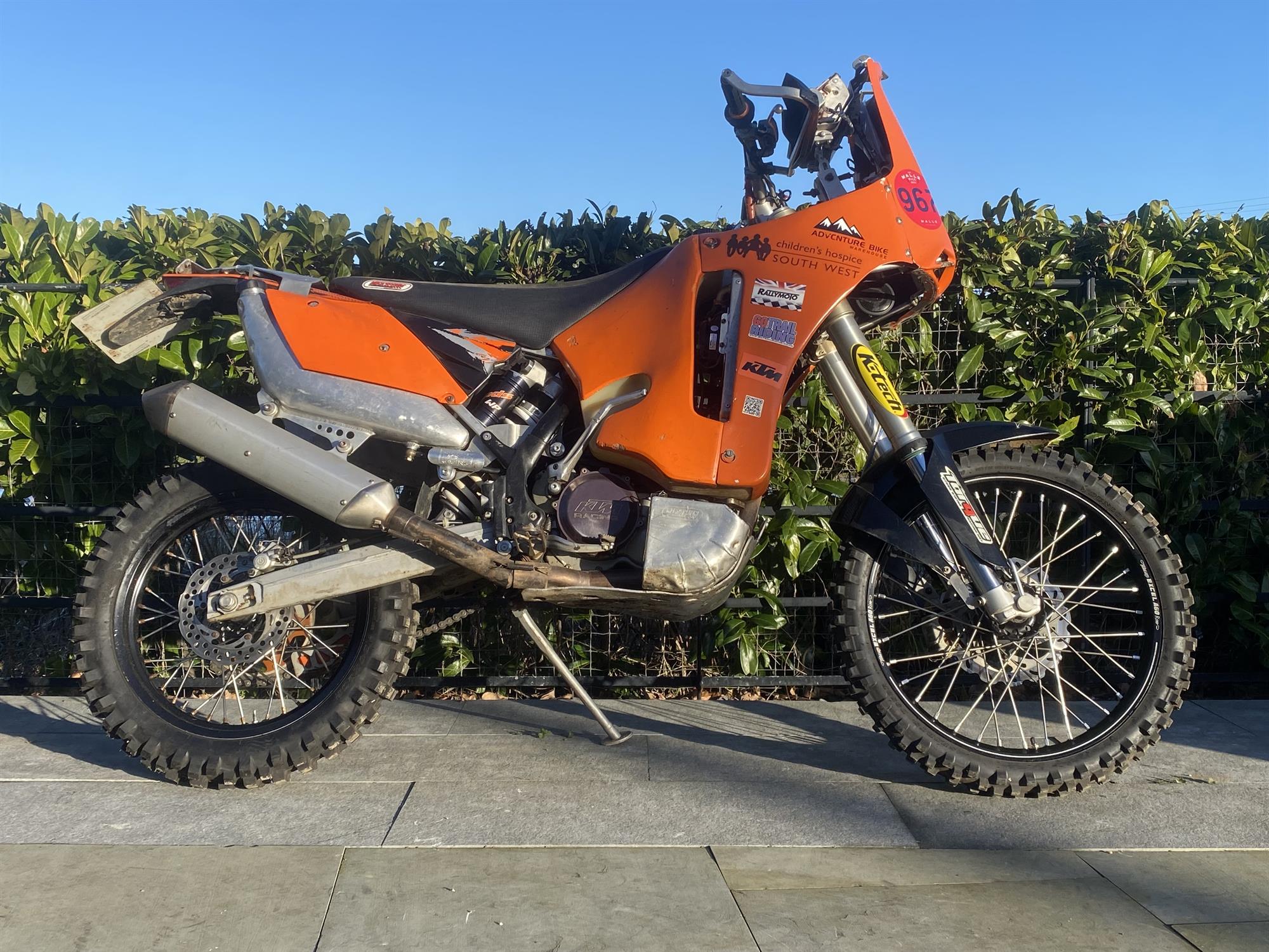 2006 KTM 525 EXC Rallye Racing Paris Dakar 520cc