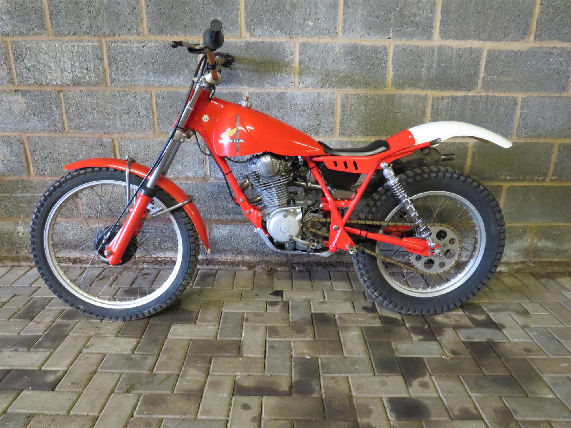 c.1985 Replica Honda RS200 Trials Bike 185cc - Image 2 of 10