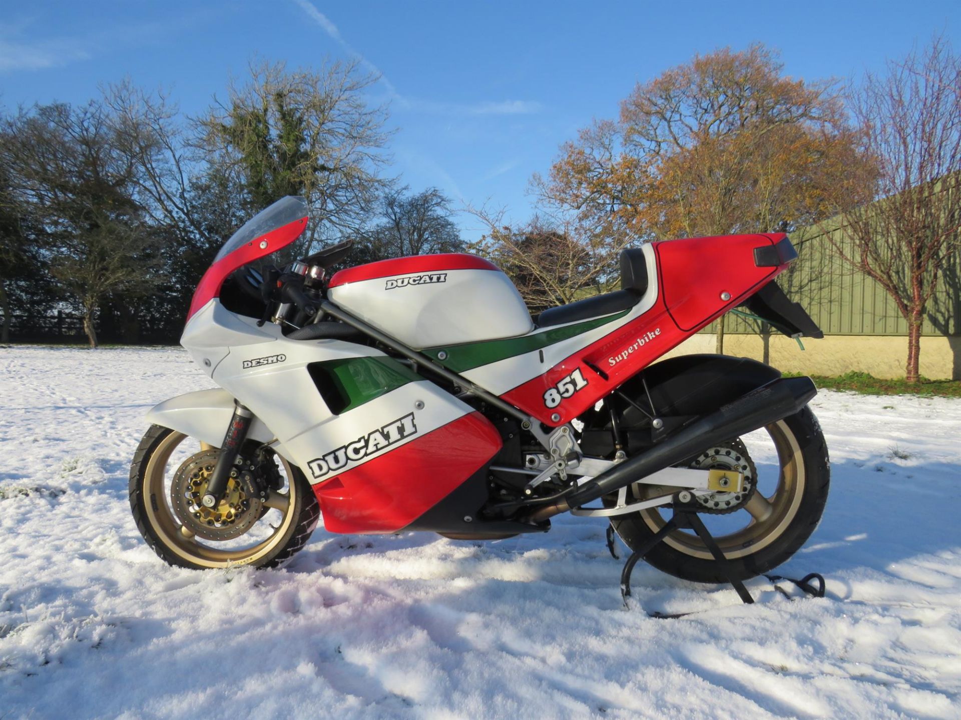 1988 Ducati 851S Kit Bike Tricolore 888cc - Image 2 of 10