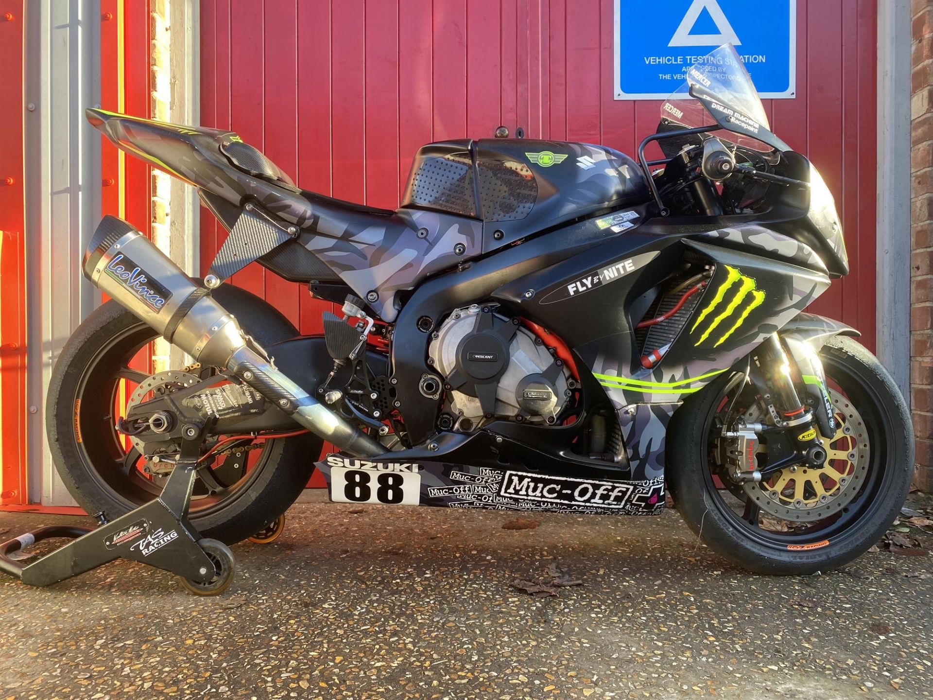 2013 Suzuki GSX-R1000 BSB ex-Guy Martin and Steve Mercer 1,000cc