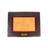 Gilles Villeneuve Schedoni Leather Carving 1979-1980 Ferrari 312 126