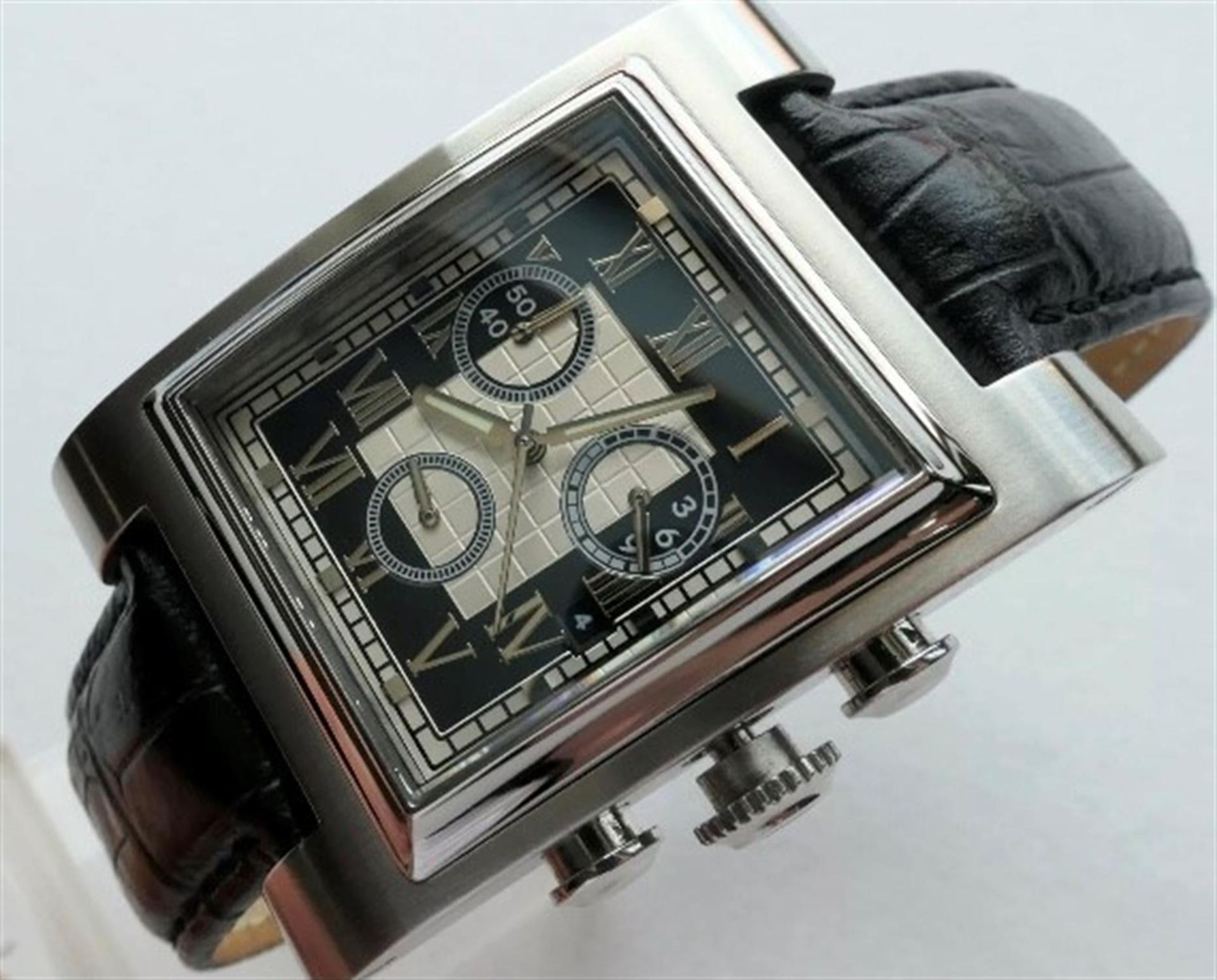 Mercedes-Benz Leather Strapped Chronograph Wristwatch - Image 4 of 10