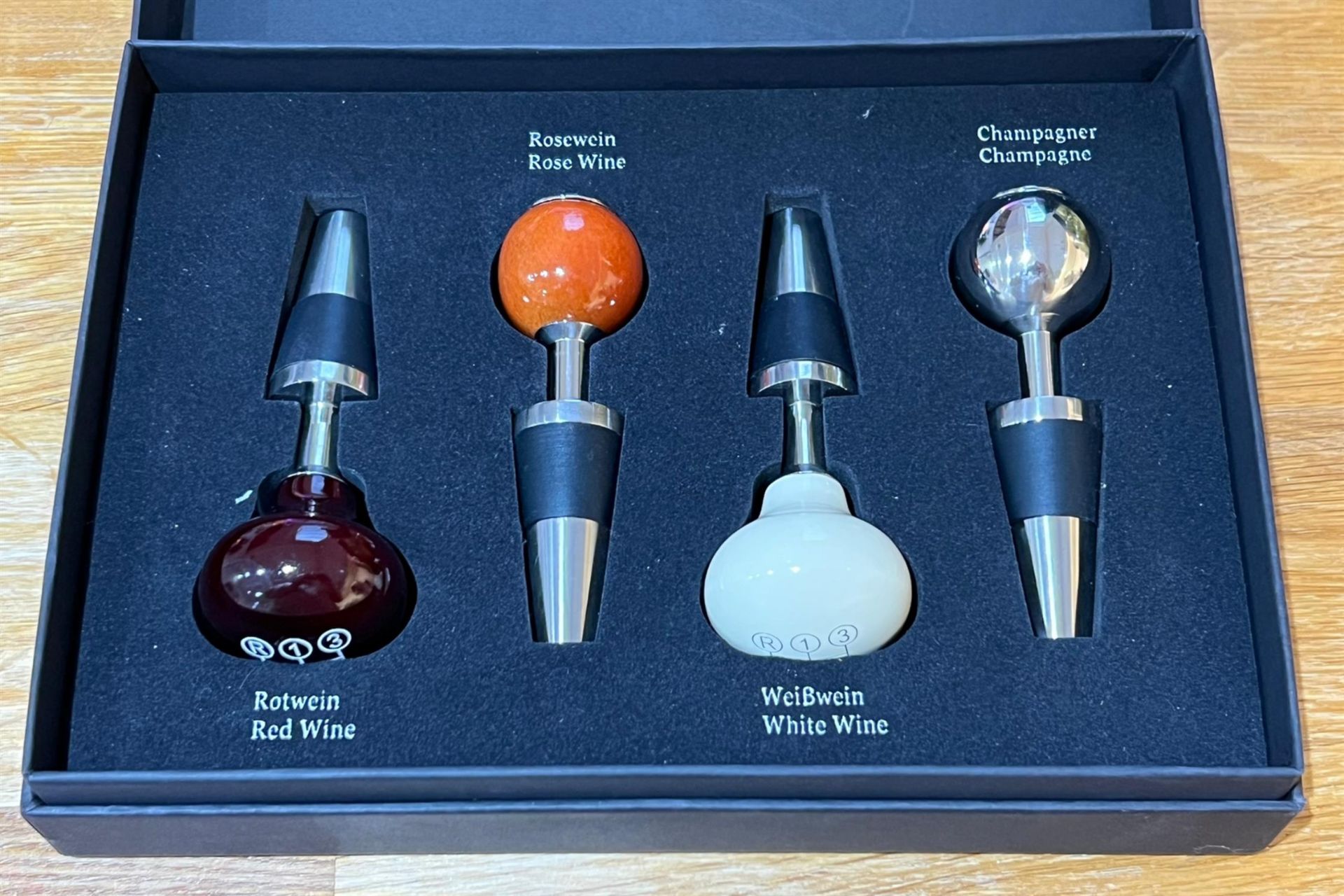 A Genuine Mercedes-Benz Wine Stopper Set