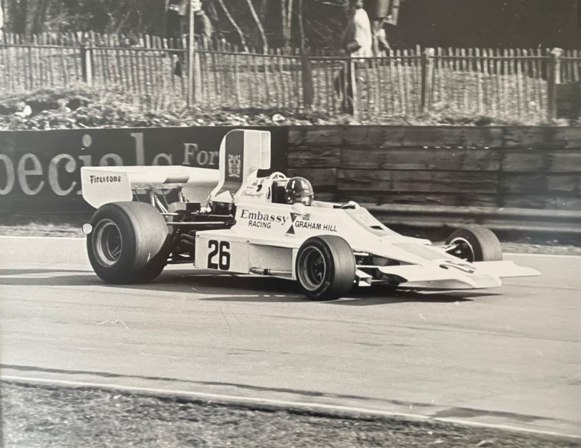 Four Original Photographic Prints of Graham Hill from the 1974 British Grand Prix* - Image 2 of 10