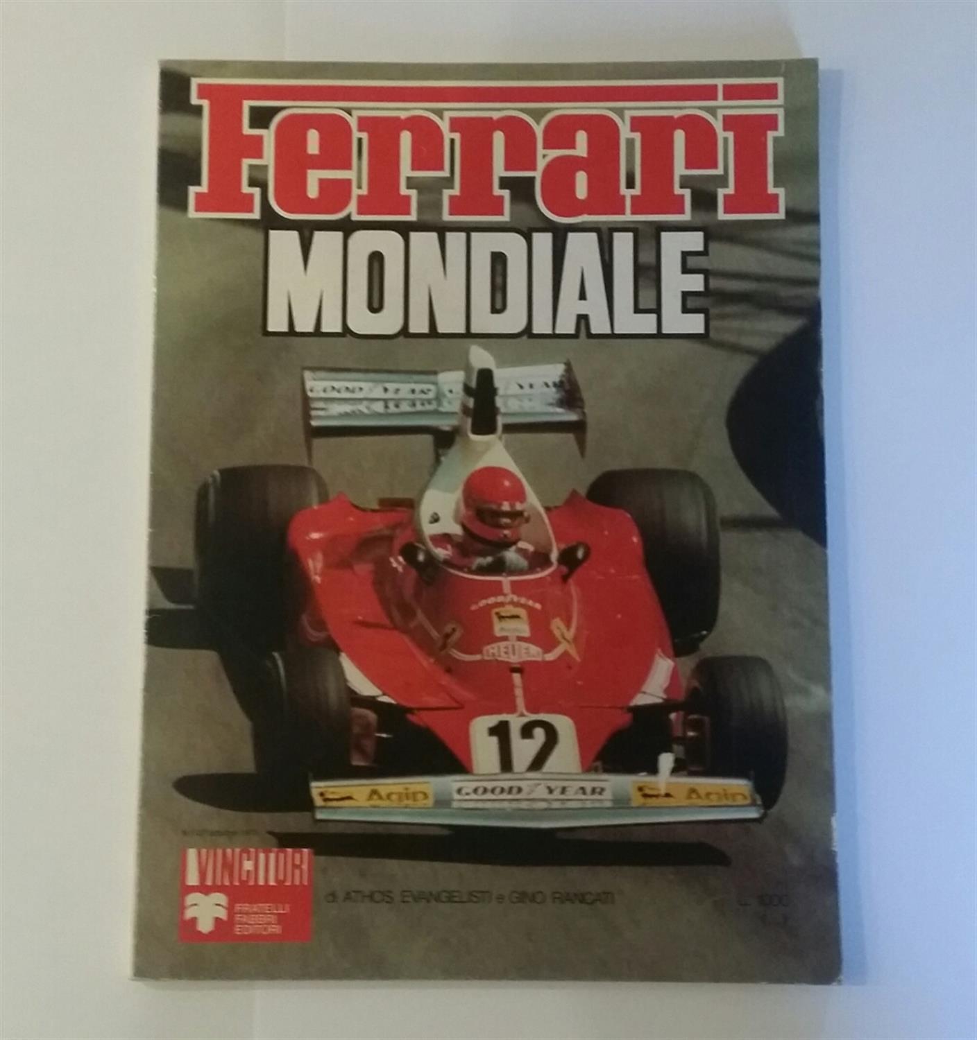 1976 Ferrari Mondiale Official Yearbook with Enzo Ferrari-Signed Business Card - Image 3 of 3