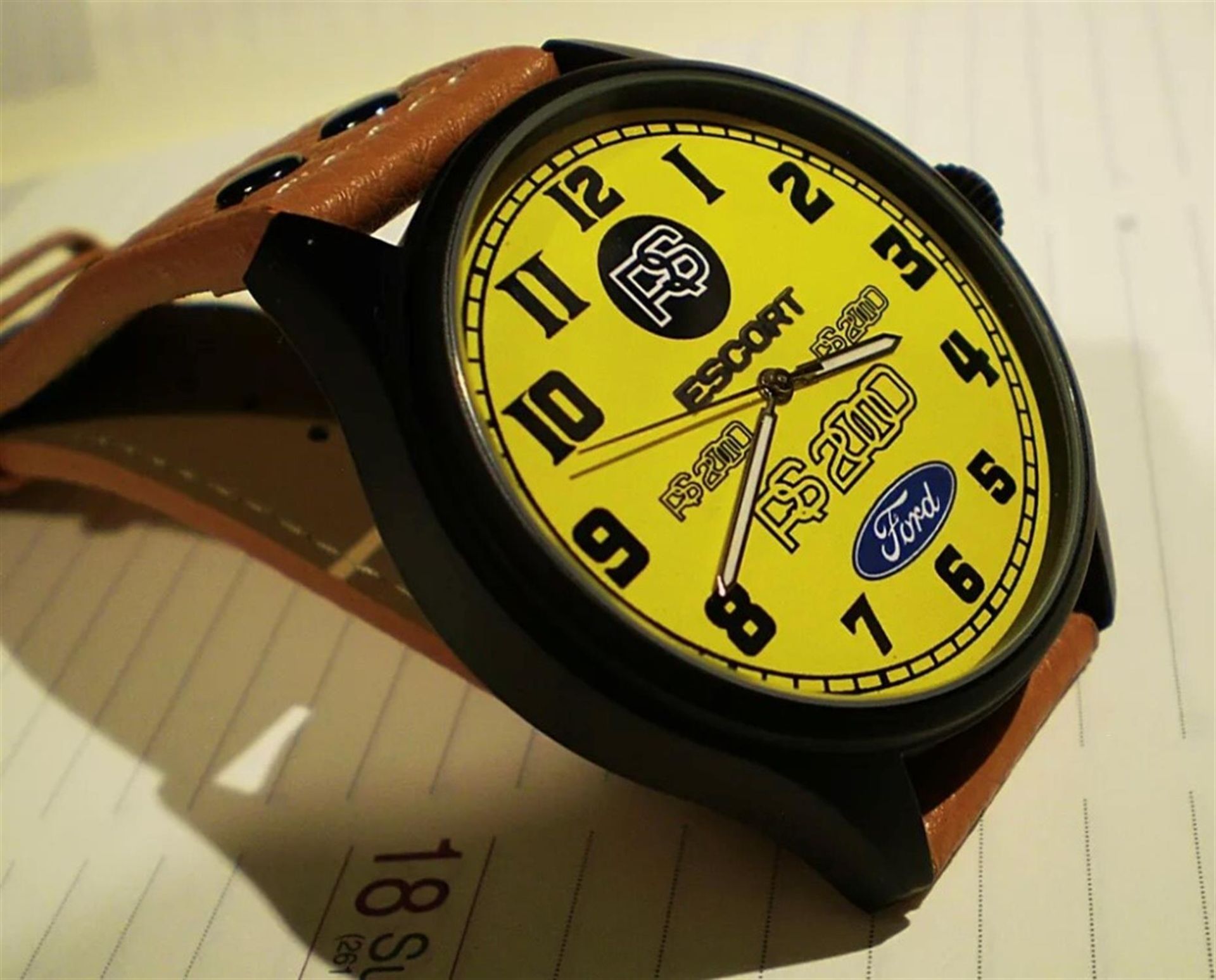 A Contemporary Ford Escort RS2000 Homage Dress Watch - Image 4 of 4