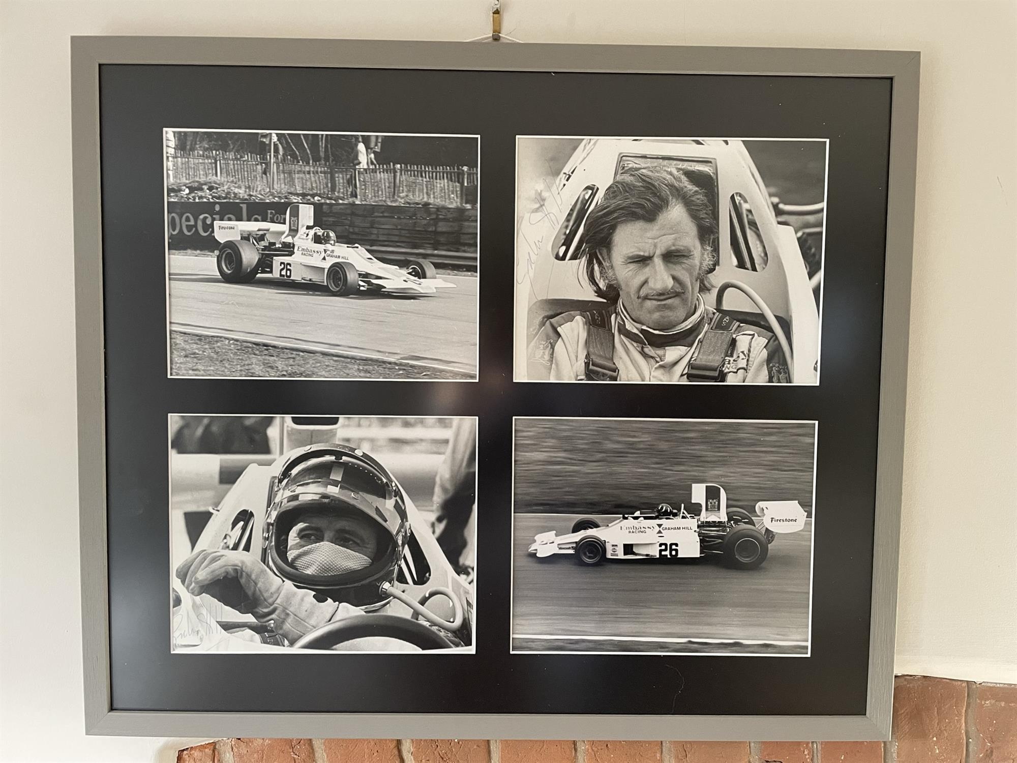 Four Original Photographic Prints of Graham Hill from the 1974 British Grand Prix* - Image 10 of 10